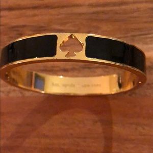 Black Kate Spade Bangle